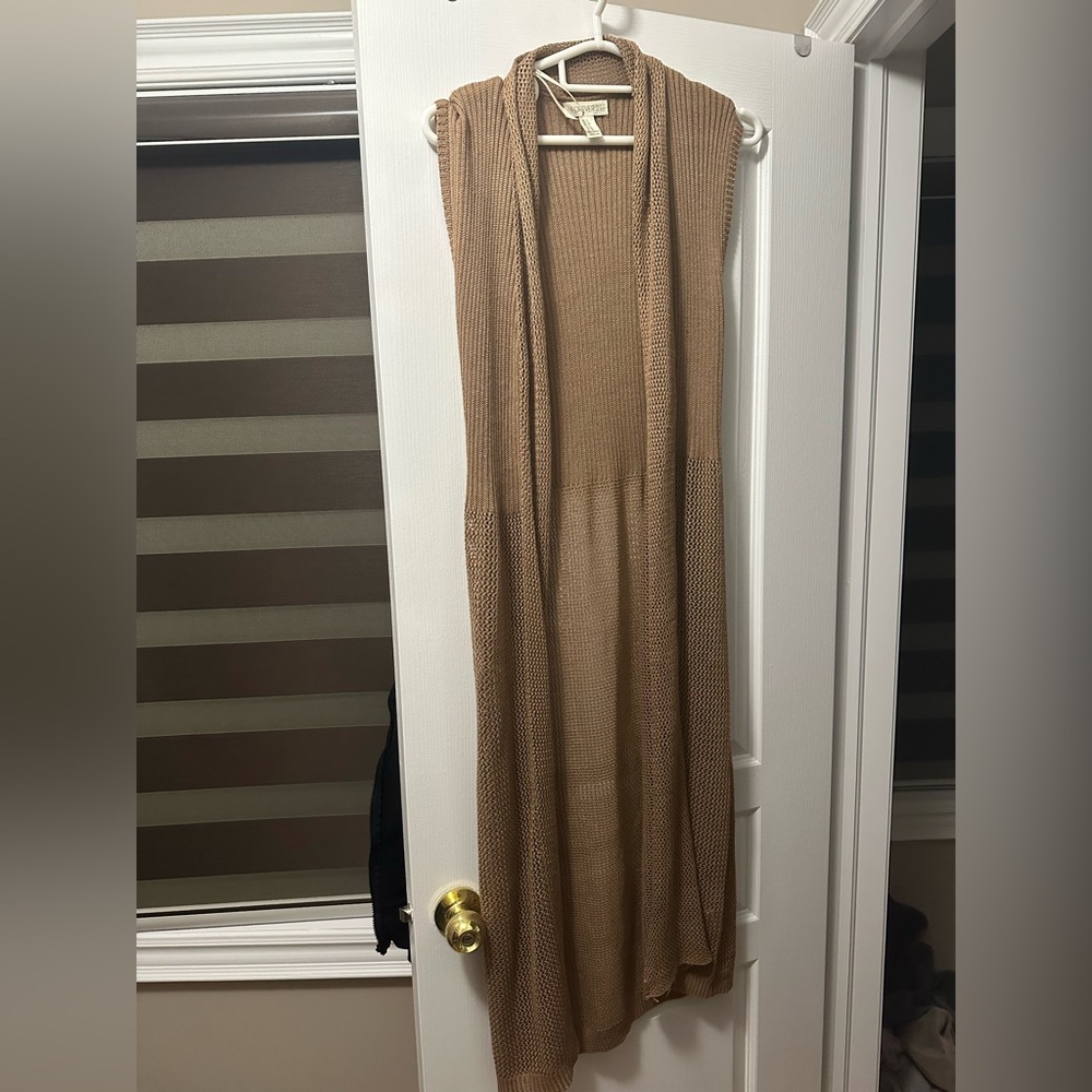 Crochet Forever 21 Half sleeve Long Cardigan